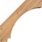 Ekena Millwork 5 1/2"W x 14"D x 14"H Imperial Smooth Knee Brace, Western Red Cedar BRC06X14X14IMP00SWR - alternate 4